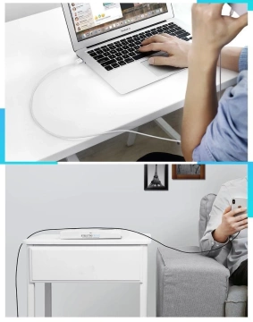 Ugreen Kabel USB - Lightning MFI 2m 2.4A weiß (20730)