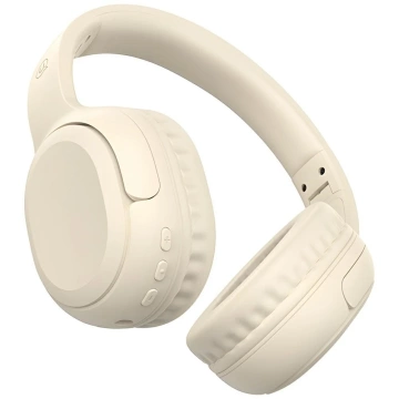 Słuchawki Bluetooth 5.3 USAMS Yun Series Nauszne Beżowe