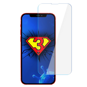 Silver Protection 3mk 7H Vollbild-Antivirusfolie für Apple iPhone 13/13 Pro