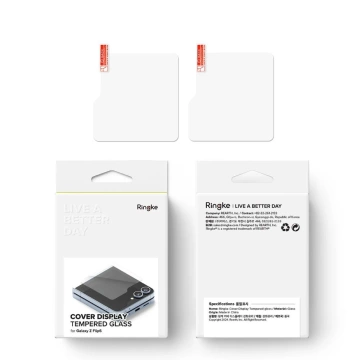 Szkło hartowane Ringke Cover Display 2-pack do Samsung Galaxy Z Flip 6 Clear