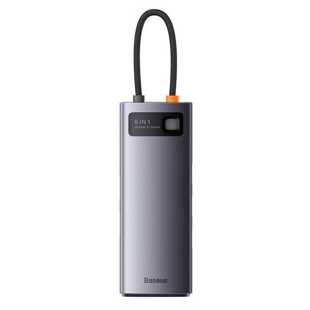 Hub 8w1 Baseus StarJoy-Serie, USB-C für HDMI 3 x USB 3.1 USB-C PD RJ45 microSD/SD
