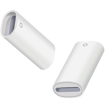 Adapter Alogy Pencil Charger do rysika Lightning - Lightning do Apple Pen umożliwiający ładowanie kablem Biały