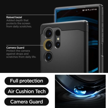 Etui Spigen Tough Armor do Samsung Galaxy S24 Ultra Black