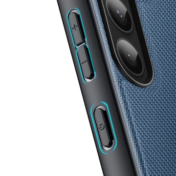 Etui ochronne Dux Ducis Fino do Samsung Galaxy S23+ pokrowiec z silikonową ramką niebieskie