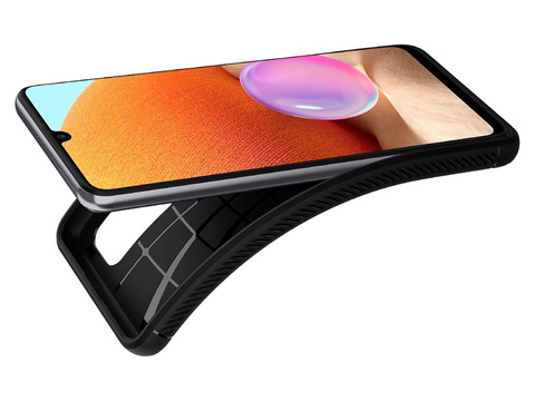 Etui Spigen Rugged Armor für Samsung Galaxy A52s/ A52 LTE/ 5G Mattschwarz