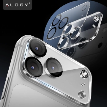Szkło Ochronne na Obiektyw Aparatu do Apple iPhone 17 Pro Max, Wzmocnione i Odporne na Zarysowania, Precyzyjnie Dopasowane, Alogy Lens Protector Pro+™ – Przezroczyste