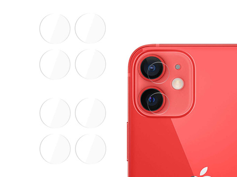Glas x4 für Kameraobjektiv 3mk Objektivschutz für Apple iPhone 12 Mini