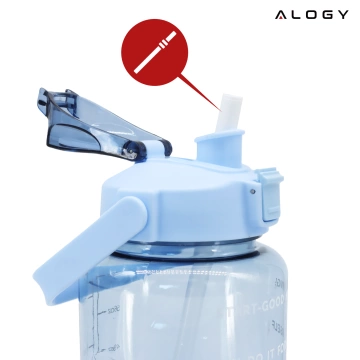 Große Glasflasche Wasserflasche Trinkgetränke Alogy Motivational Messbecher 1l 1000ml Silikonhülle Olive