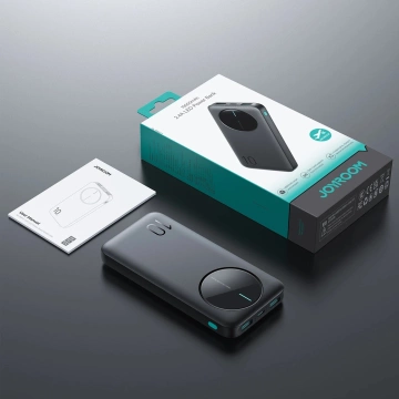 Powerbank Joyroom 10000mAh 12W 3 USB-Anschlüsse Schnellladung schwarz