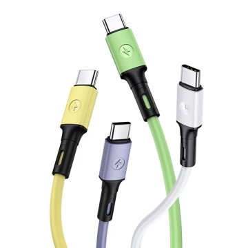 USAMS Kabel U52 USB-C 2A Schnellladung 1 m lila
