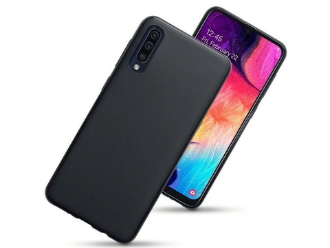 Alogy Slim Silikonhülle für Samsung Galaxy A30S/A50/A50S Schwarz