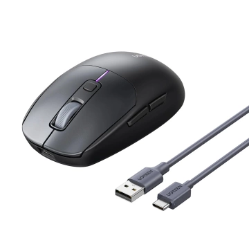 UGREEN MU103 MYSZ BEZPRZEWODOWA 2.4GHz BT 5.0 DPI USB-C CZARNA