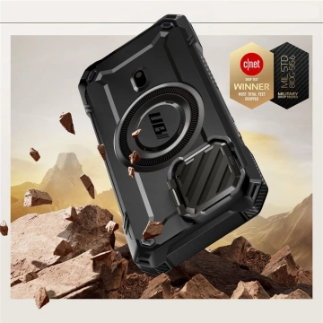 Supcase UB XT Mag MagSafe iPhone 16e Schwarze Hülle mit Ständer