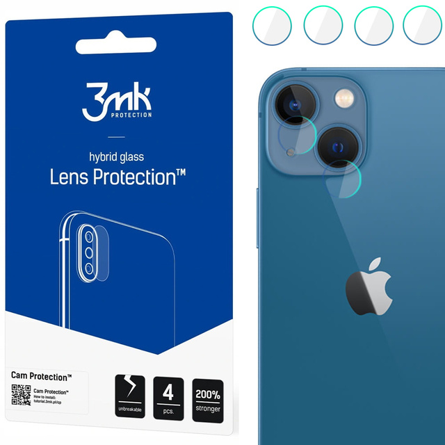 Glas x4 für Kamera 3mk Lens Protection Lens für Apple iPhone 13