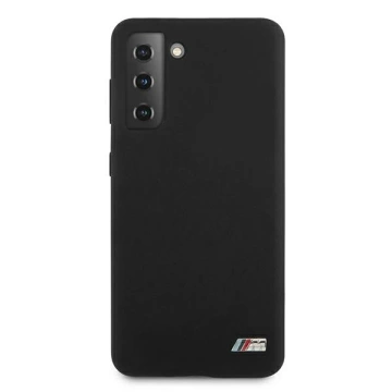 Etui BMW BMHCS21MMSILBK do Samsung Galaxy S21+ Plus G996 Silicone M Collection