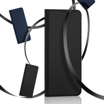 Dux Ducis Skin Pro Hülle für Samsung Galaxy A54 5G Flip-Cover Kartenhalter schwarz