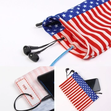 Armband do biegania | opaska na ramię na telefon XL niebieska