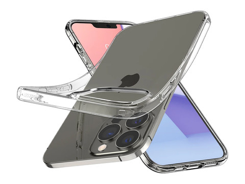 Etui Spigen Liquid Crystal do Apple iPhone 13 Pro Crystal Clear