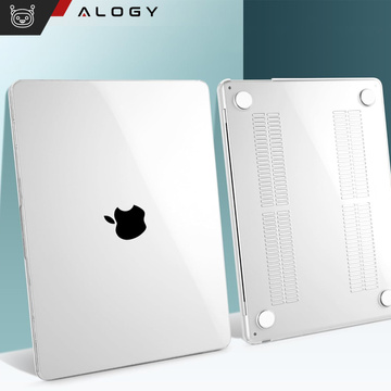 Etui do Macbook Air 15 M2 2023 A2941 Case obudowa pokrowiec Clear Alogy Hard Cover Przezroczyste