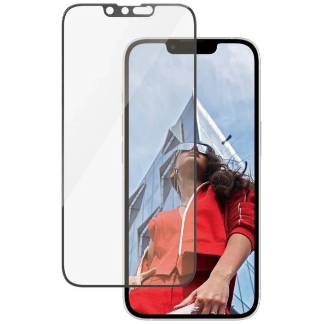iPhone 16e Safe von PanzerGlass Ultra-Wide Fit Tempered Glass mit EasyAligner-Applikator