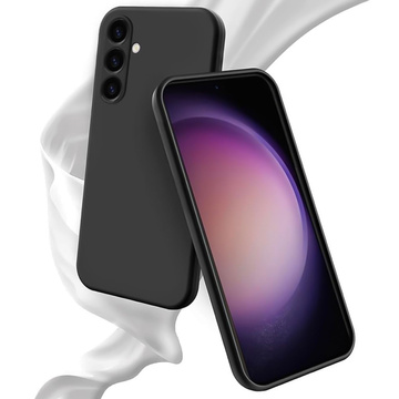 Hülle für Samsung Galaxy S24 Plus 3mk Matt Case Gehäusedeckel Mattschwarze Rückseite