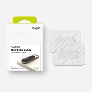 Osłona Aparatu do Google Pixel 10 Pro XL Ringke Camera Protector 2-Pack Clear
