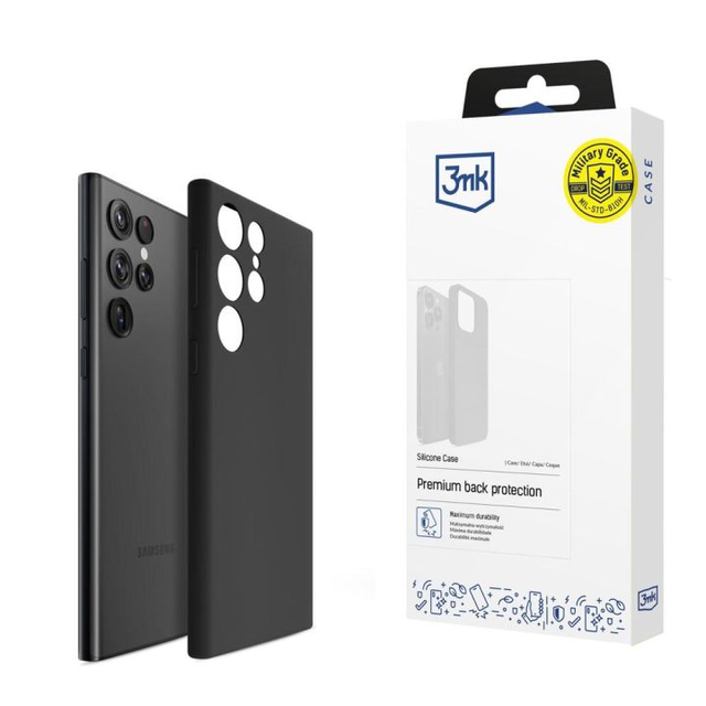 Etui für Samsung Galaxy S24 Ultra - 3mk Silikonhülle