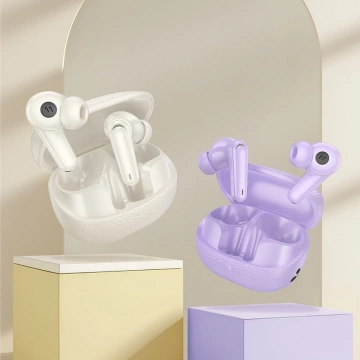 HOCO TWS EQ23 Kabellose Bluetooth-Kopfhörer Ladehülle Weiß