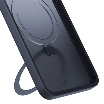 Etui do Apple iPhone 16 Plus 3mk Smoke Case Mag&Stand