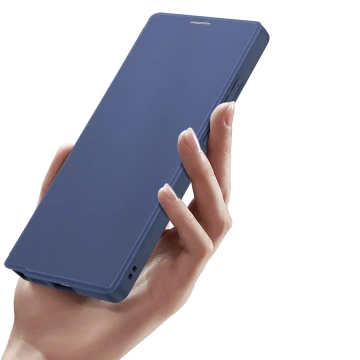 Etui Portfelowe do Samsung Galaxy S25 Ultra Dux Ducis Skin X Pro Niebieskie