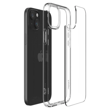 Spigen Crystal Hybrid-Hülle für Apple iPhone 15 Plus – transparent