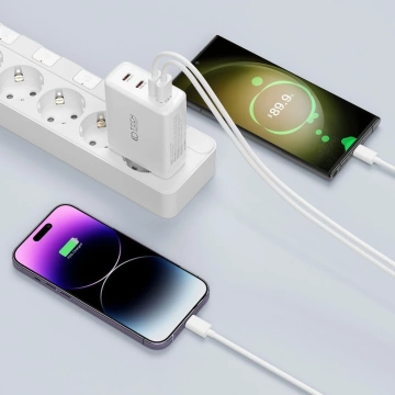 Tech-Protect NC100W-Gan 4-Port-Netzwerkladegerät PD100W/QC3.0 weiß