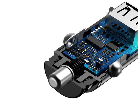Ładowarka samochodowa Baseus Dual Quick QC 3.0 2x USB 30W black