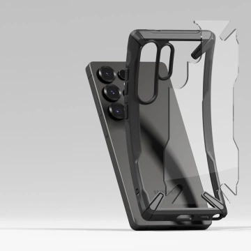 Etui do Samsung Galaxy S25 Ultra Ringke Fusion X Black