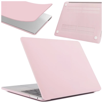 Schutzhülle für Apple MacBook Pro 16 2021–2025 (M1/M2/M3/M4) – Flexible, matte Schutzhülle, leicht und widerstandsfähig – Alogy AirGuard™ Pink