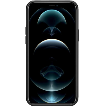 Nillkin Super Frosted Shield wzmocnione etui pokrowiec + podstawka iPhone 13 Pro Max czarny