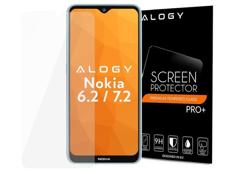 Alogie gehärtetes Glas für den Bildschirm für Nokia 6.2 / 7.2