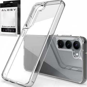 Etui do Samsung Galaxy S24+ Plus obudowa plecki futerał Hybrid Clear Case Alogy Przezroczyste