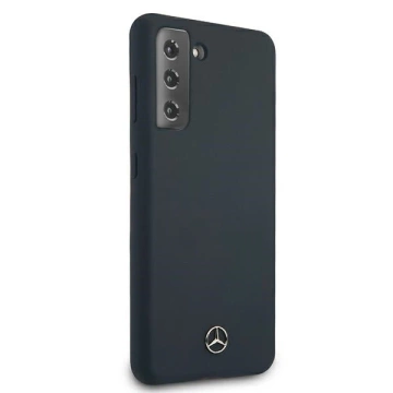 Etui Mercedes MEHCS21SSILNA für Samsung Galaxy S21 G991 Hardcase Silicone Line