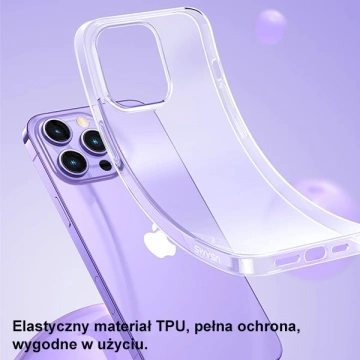 Etui na telefon USMAS Primary tun iPhone 14 Pro transparent