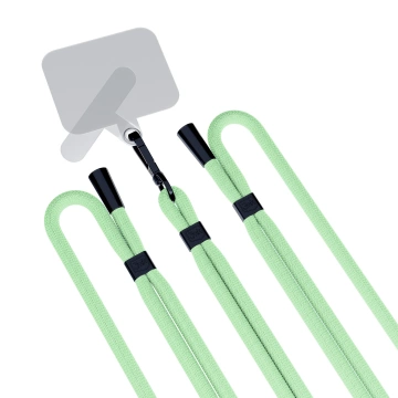 Universelles Smartphone-Lanyard 3mk EasyClip Green (schwarz)