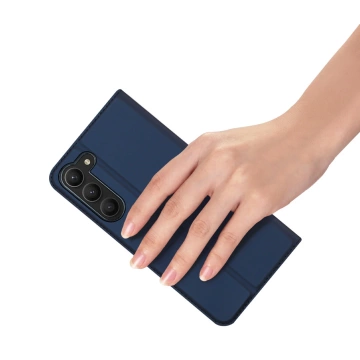 Dux Ducis Skin Pro Schutzhülle für Samsung Galaxy S23 Flip Card Wallet Stand Blau