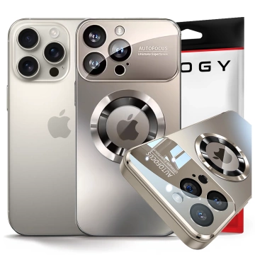 Apple iPhone 16 Pro Max Hülle Alogy MagSafe LuxeShield™ Hülle mit MagSafe Titanium Linsenschutz