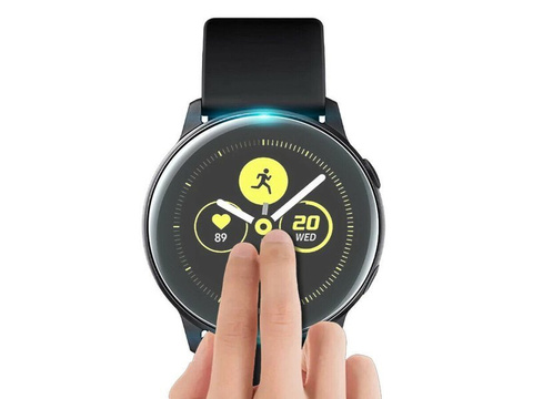 Folia hydrożelowa x3 Alogy Hydrogel do Galaxy Watch Active 2 44mm