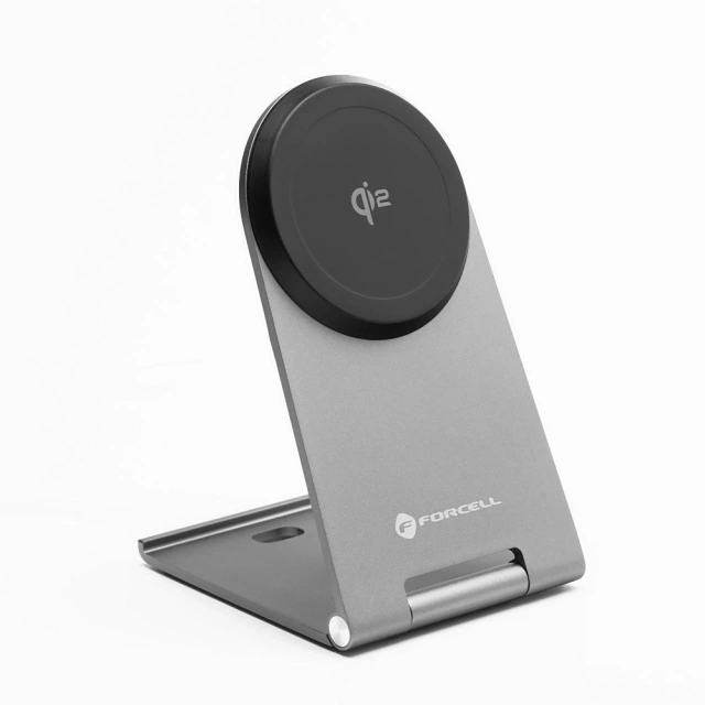 Ładowarka Indukcyjna Flip Charge Qi2 MagSafe 15W USB-C Aluminiowa