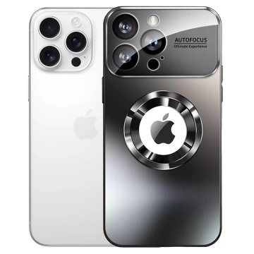 Apple iPhone 16 Pro Max Hülle Alogy MagSafe LuxeShield™ Hülle mit Linsenschutz für MagSafe Graphitschwarz