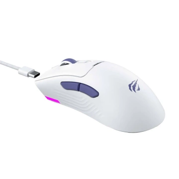 Havit MS966 RGB Kabelgebundene Gaming-Maus 12000 DPI Weiß