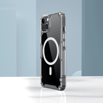 Nillkin Nature Pro Panzerhülle mit MagSafe für iPhone 15 – Weiß