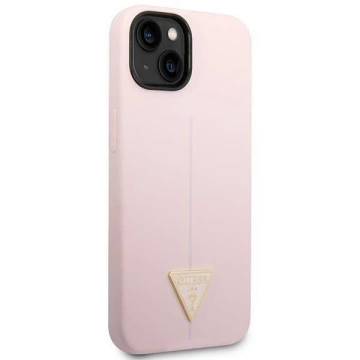 Ratet mal, Handyhülle für iPhone 14 6,1" lila/lila Hardcase Silikon Dreieck