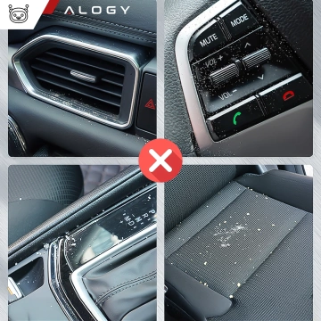 Alogy Cleaning Car Brush für Autos mit Deckel